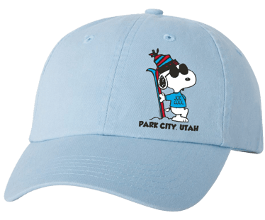 Peanuts-Joe Ski-Park City UT-Hat-Mock